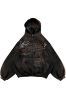 AIRBRUSH ZIP HOODIE
